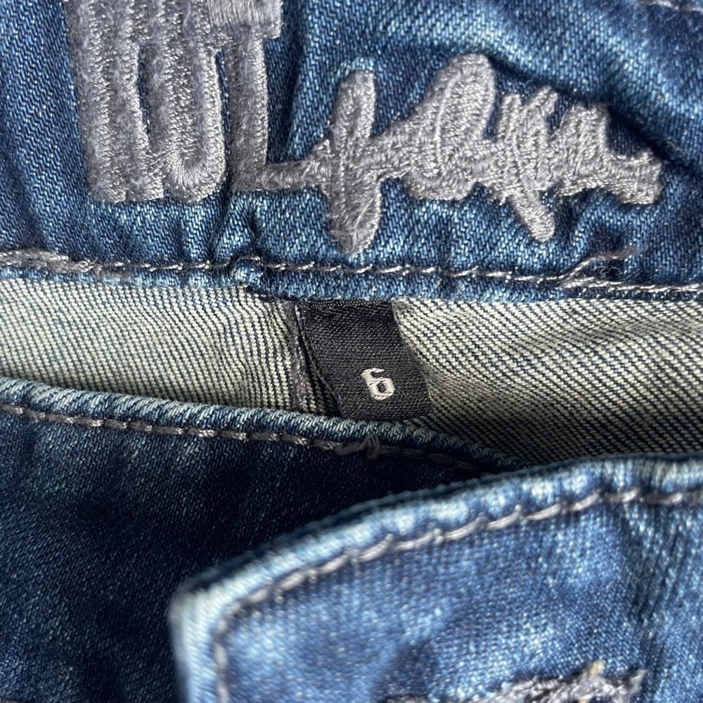 Kut From The Kloth Farrah Baby Bootcut Mid-Rise Jean Size 6 Inseam 28.5" - Picture 4 of 11